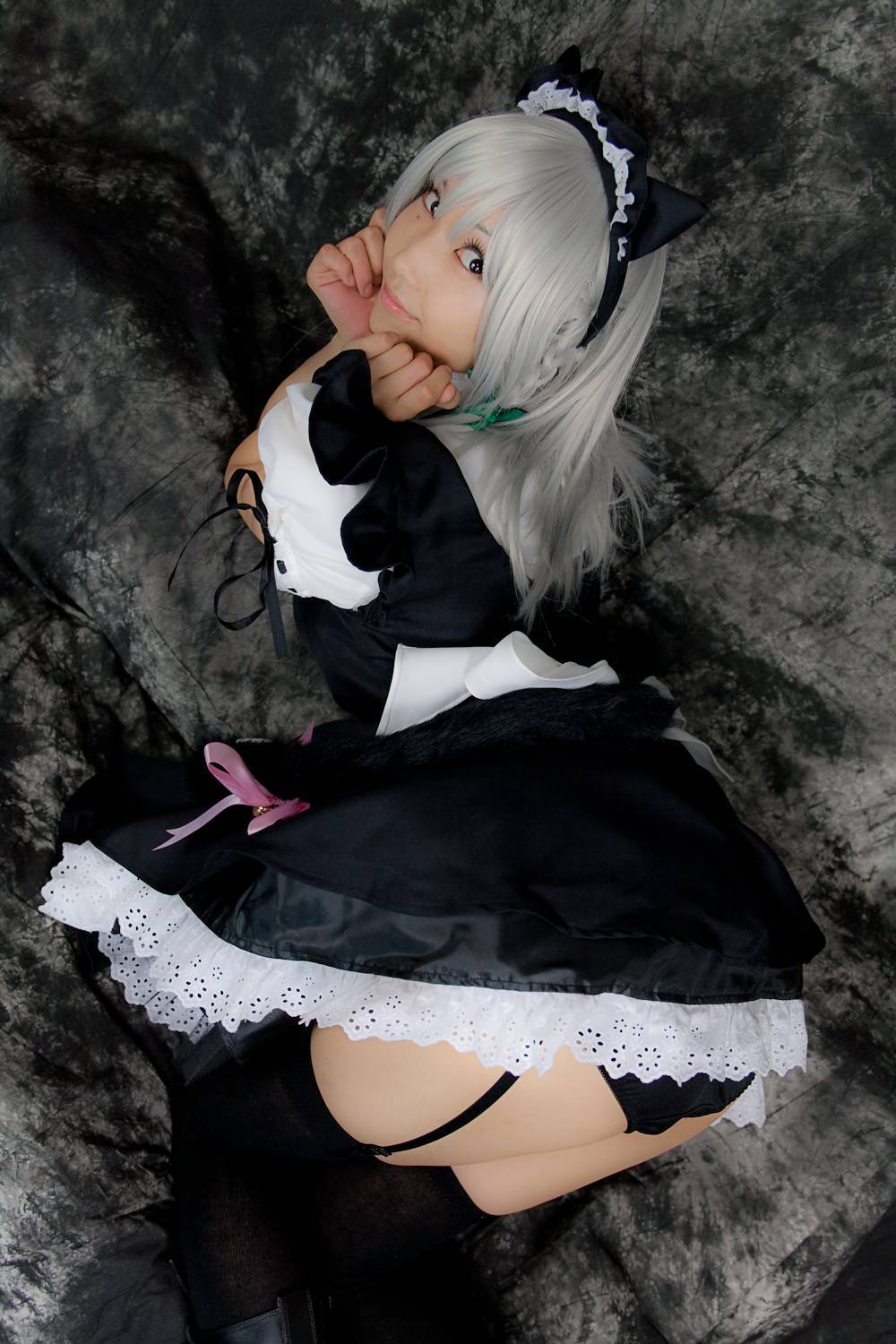 cosplay女佣扮相美女套图 c77 Sakuya Izayoi　(2)